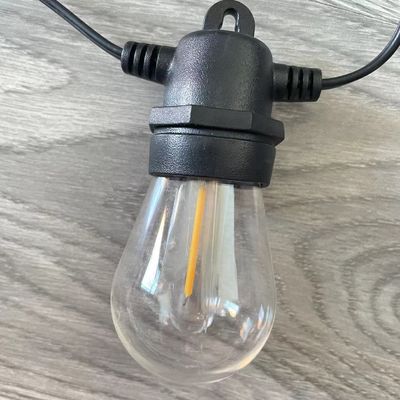 Lumière à cordes extérieure Lampes d'arbre E26 Led Twinkle Light Décoration de la maison avec personnalisé