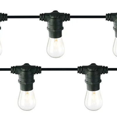 50000 heures de travail durée de vie conception unique LED lumière de Noël extérieure lampe à cordes 120lm