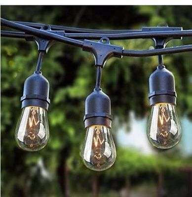Contrôleur inclus 48 pieds étanches extérieures LED lampes à chaîne