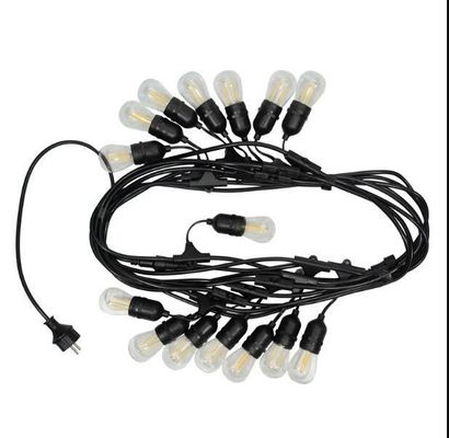 Contrôleur inclus 48 pieds étanches extérieures LED lampes à chaîne