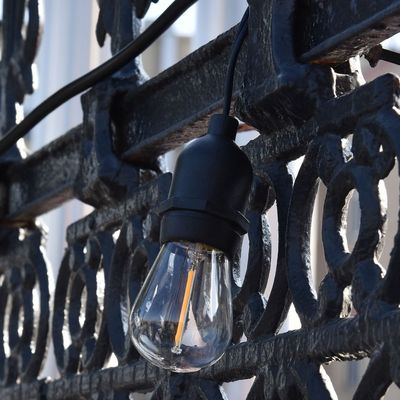 Lumières à cordes solaires extérieures LED Ceinture B22 E27 Avec IP65 Taille personnalisée
