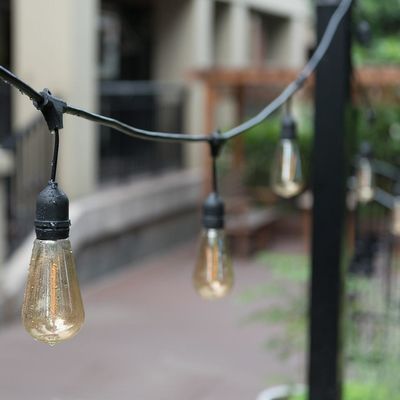 20 ampoules à batterie LED 120V boules de lumière à cordes pour la fête de patio extérieur IP65