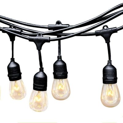 Lumière à chaîne LED de taille de couleur personnalisée pour la décoration de jardin extérieur