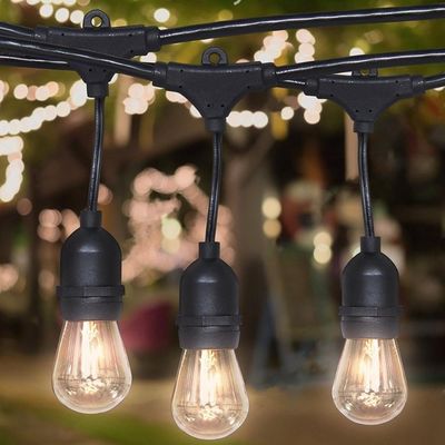 Patio RGB IP65 étanche à l'eau chaud blanc LED extérieur lampes à cordes