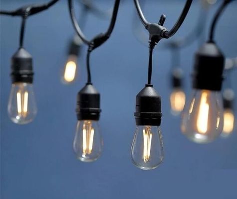 Patio RGB IP65 étanche à l'eau chaud blanc LED extérieur lampes à cordes