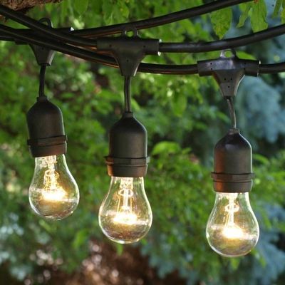 Patio RGB IP65 étanche à l'eau chaud blanc LED extérieur lampes à cordes