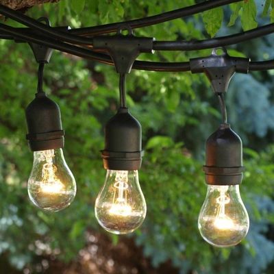 Patio RGB IP65 étanche à l'eau chaud blanc LED extérieur lampes à cordes