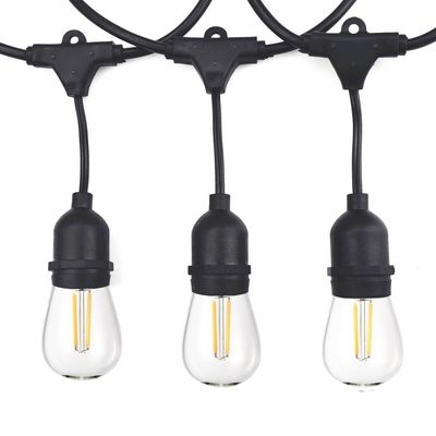 CE ROHS Lumière à cordes extérieure pour les vacances