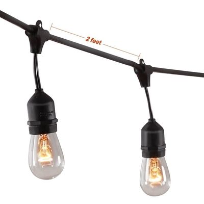 Lumière à chaîne de fleurs artificielles avec PVC 30000 heures de durée de vie