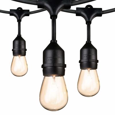 Lumière à cordes à prise électrique 220v