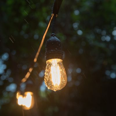 Éclairage à cordes commercial extérieur