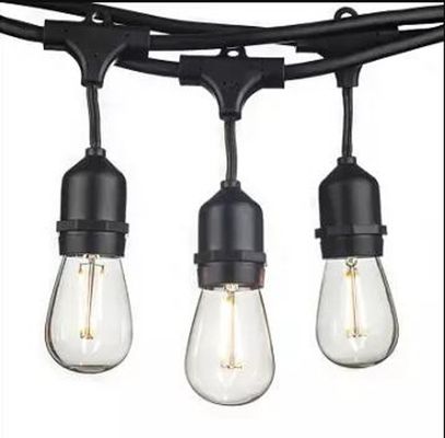 Lumière à cordes extérieure Lampes d'arbre E26 Led Twinkle Light Décoration de la maison avec personnalisé