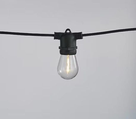 50000 heures de travail durée de vie conception unique LED lumière de Noël extérieure lampe à cordes 120lm