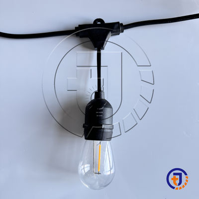 Lumière extérieure à cordes Lampes d'arbre E26 Led Twinkle Light pour une longueur personnalisée